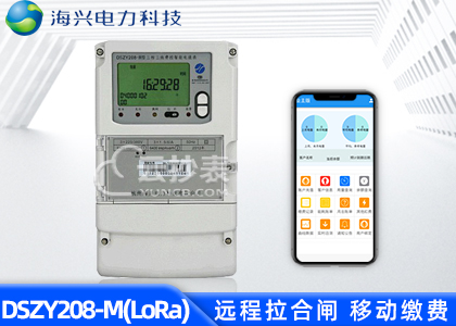 杭州海兴DSZY208-M无线LoRa预付费电能表