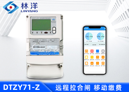 江苏林洋DTZY71-Z三相载波预付费电能表